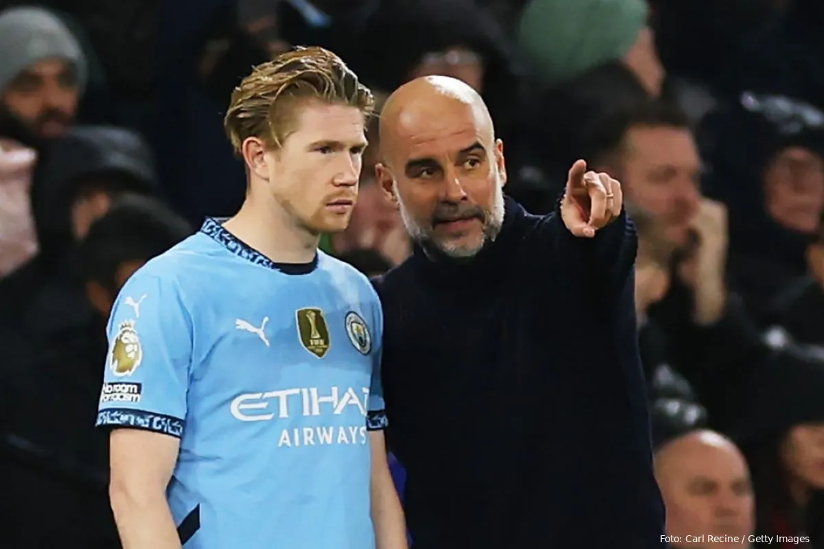 kevin de bruyne pep guardiola