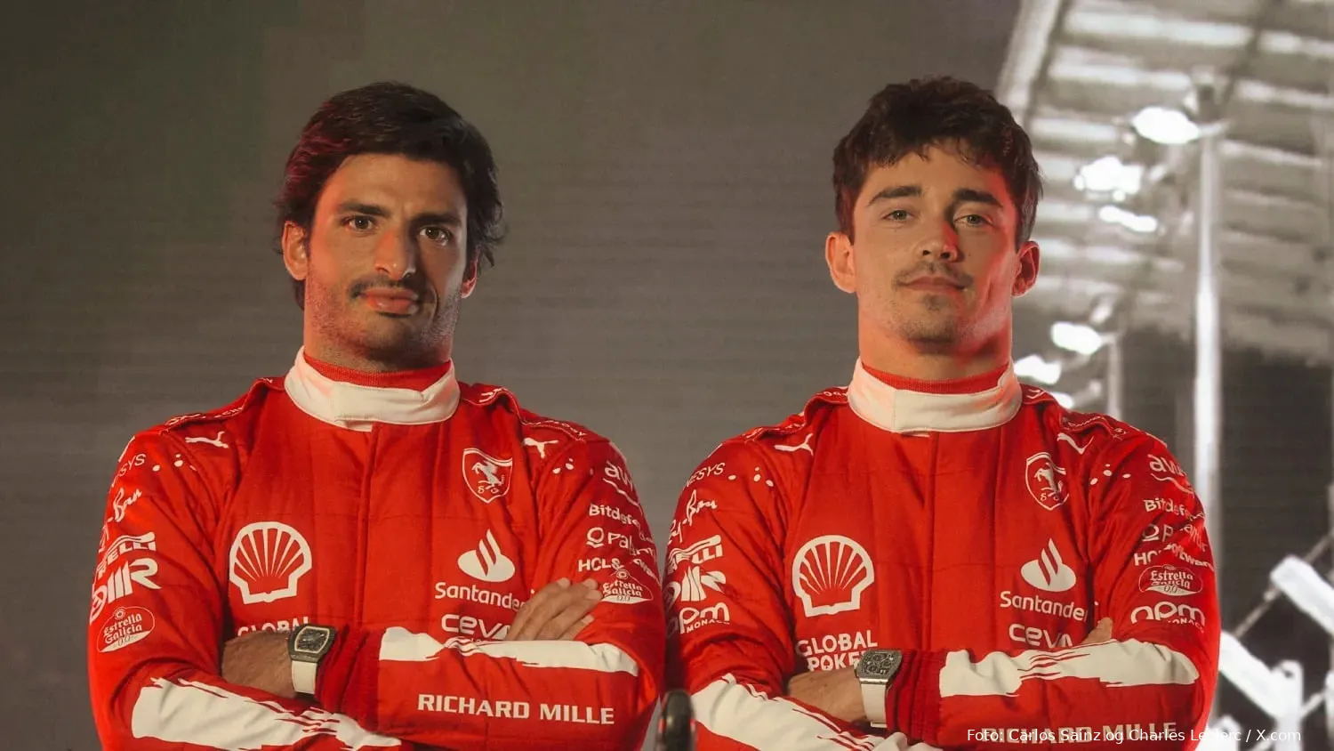 carlos sainz charles leclerc ferrari design