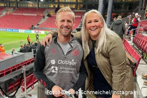 <i>Kasper og Cecilie Schmeichel</i>