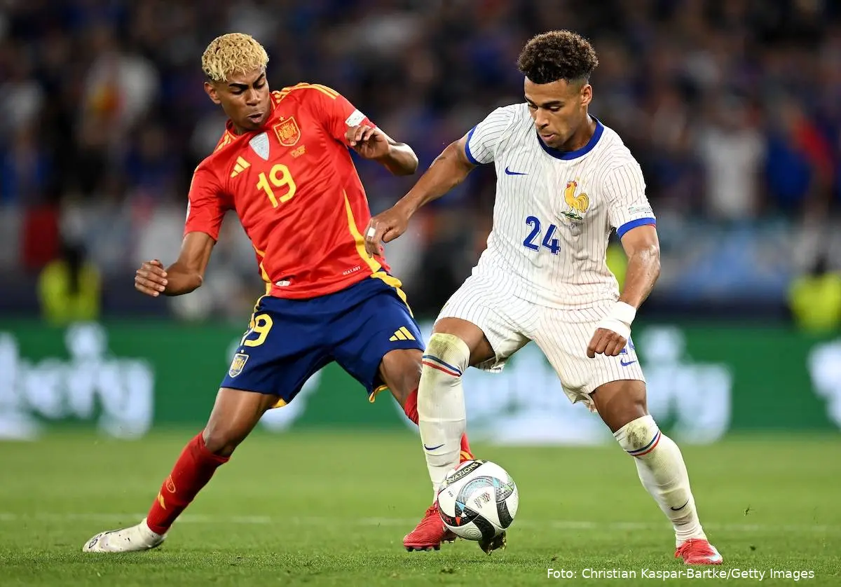 lamine yamal desire doue frankrig spanien