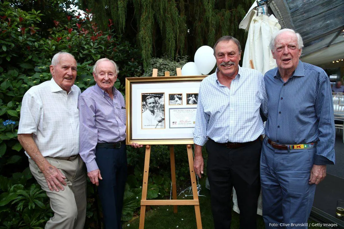 rod laver john newcombe fred stolle neale fraser