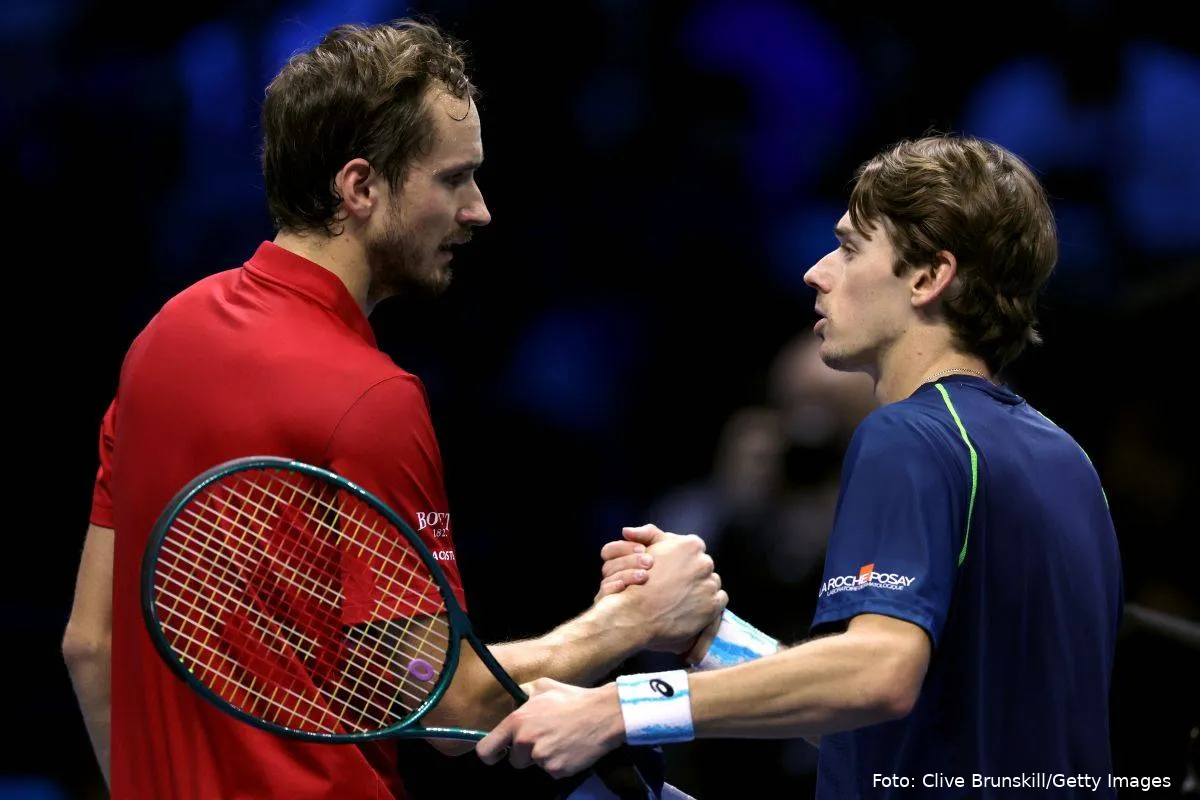 Daniil Medvedev Alex de Minaur