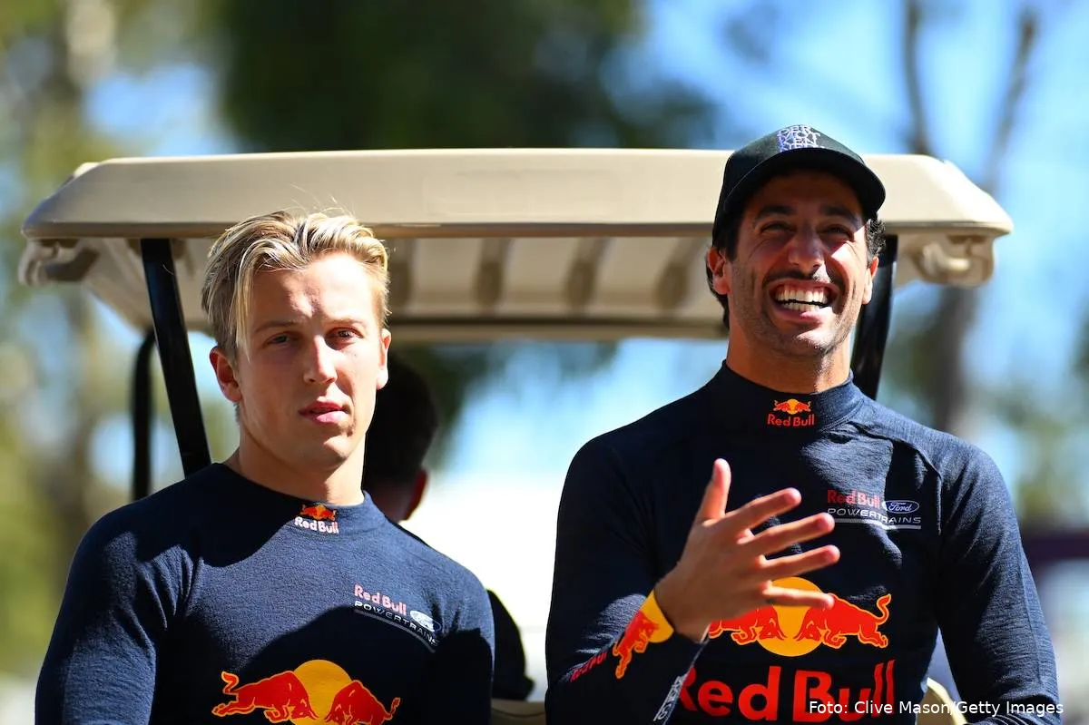 Liam Lawson + Daniel Ricciardo