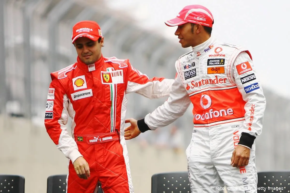Felipe Massa + Lewis Hamilton