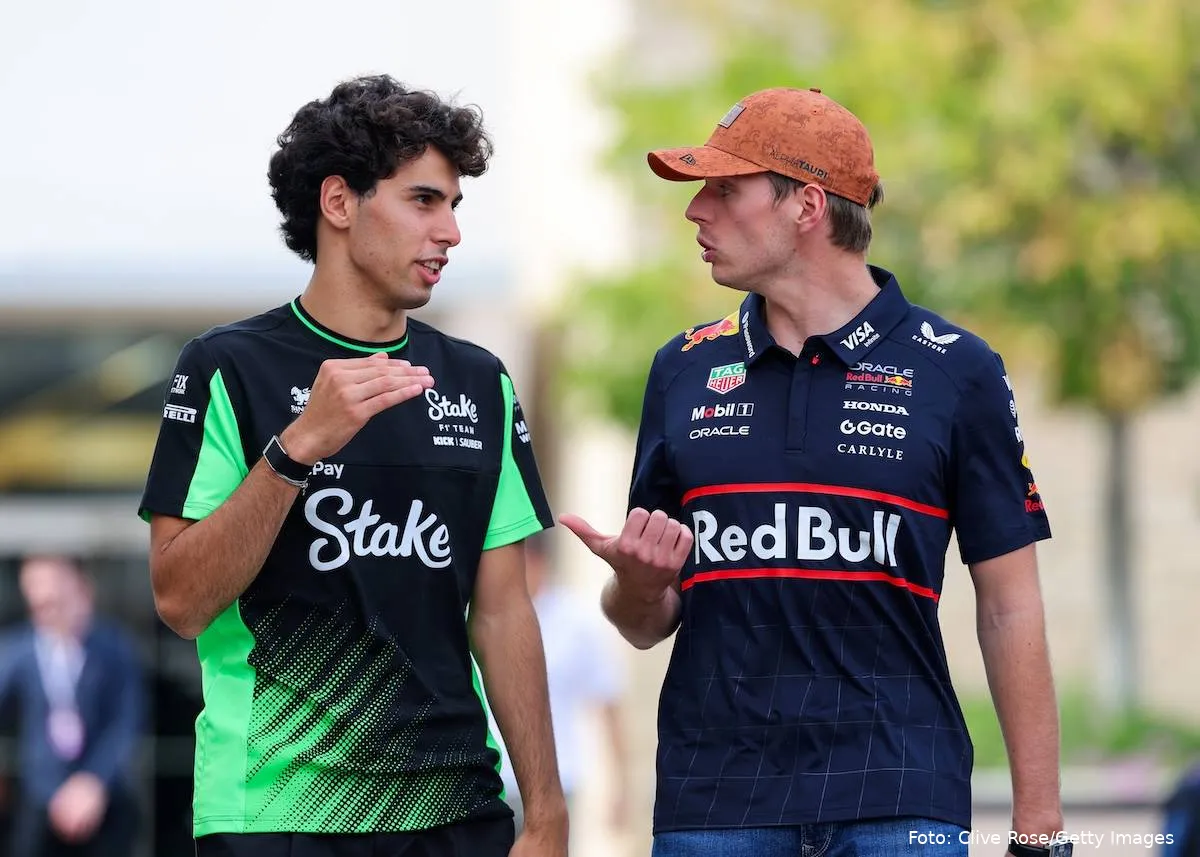 Gabriel Bortoleto + Max Verstappen