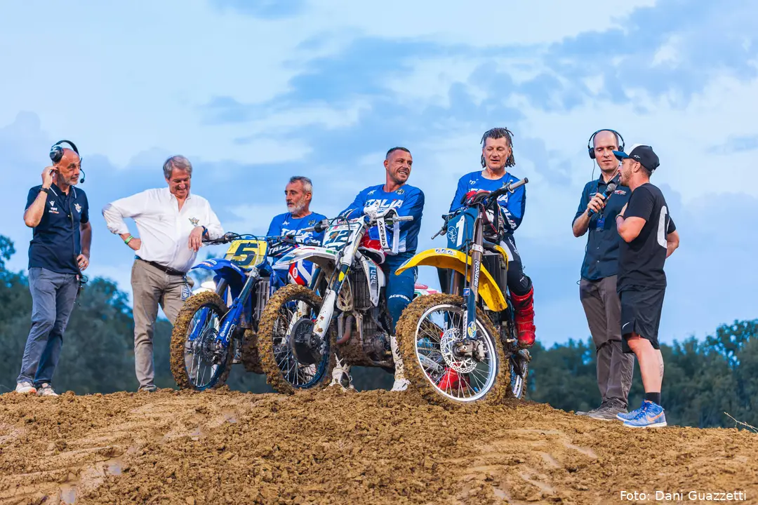 A dive into the past with the first Motocross of Nations champions. Photo: Dani Guazzetti