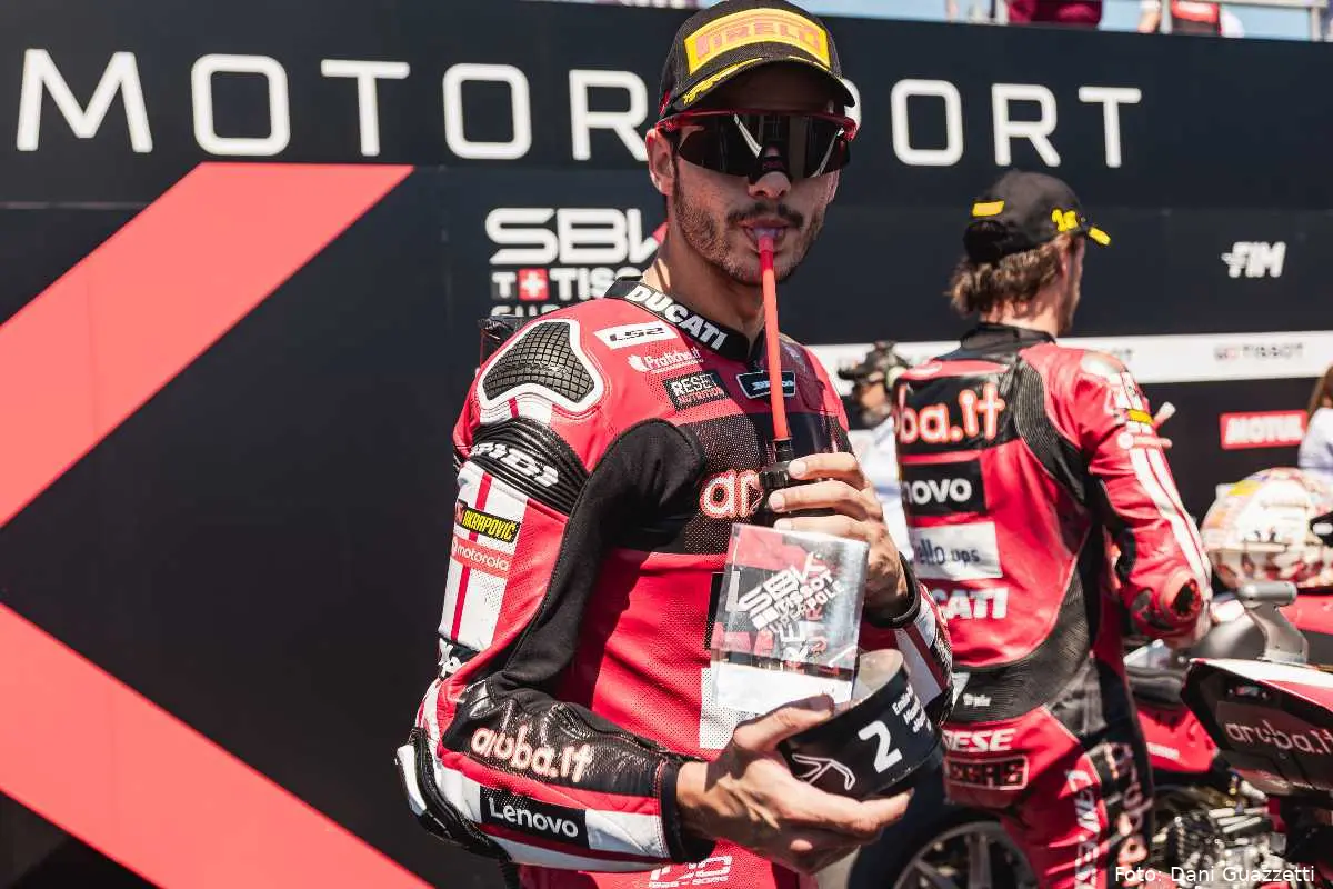 Iker Lecuona pilota Aruba Ducati Superbike a Misano