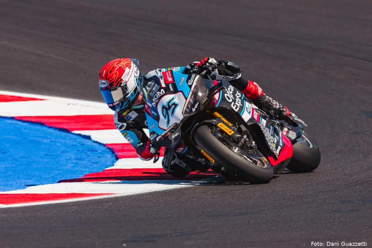 Tarran Mackenzie pilota MGM Superbike guida la Ducati a Misano
