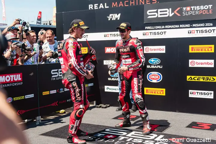 Nicolò Bulega and Iker Lecuona, Aruba Ducati Superbike riders