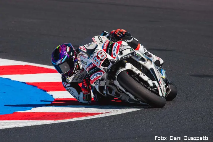 Jorge Martin guida l'Aprilia MotoGP a Misano Adriatico