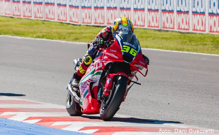 Joan Mir during the Misano MotoGP weekend
