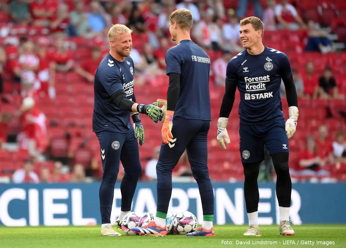Kasper Schmeichel + Peter Vindahl + Mads Hermansen