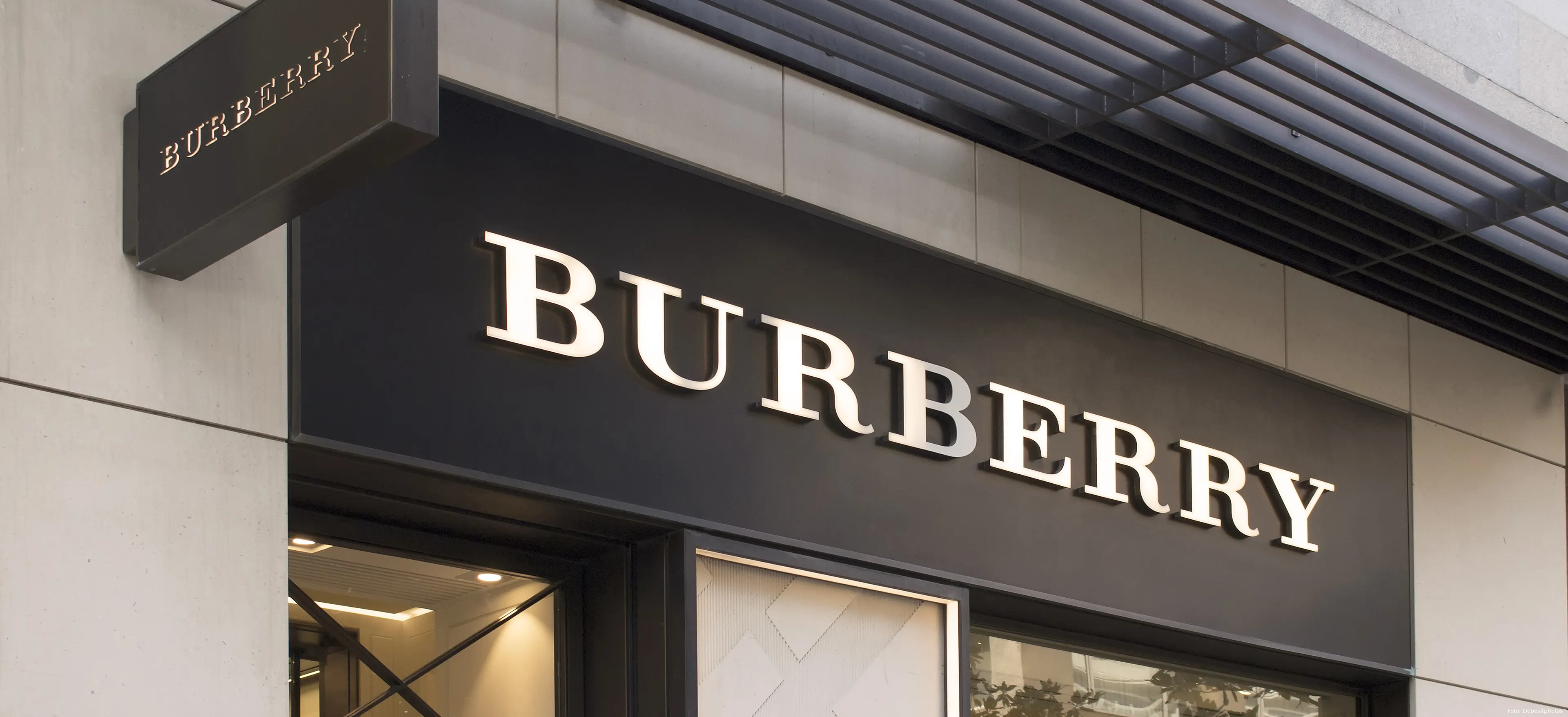 burberry bijgesneden