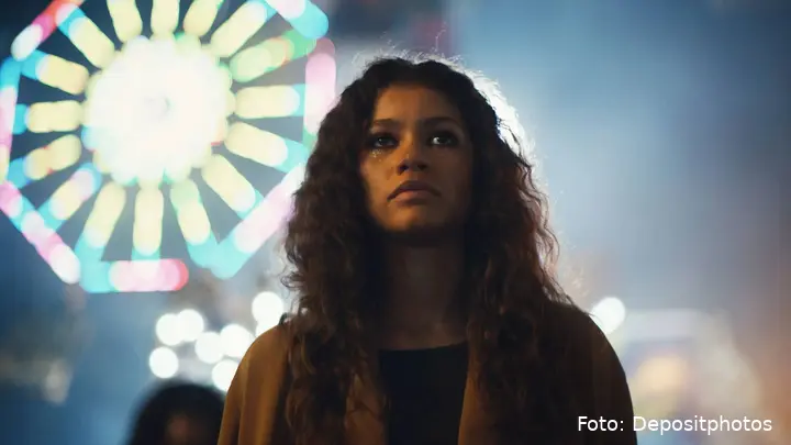 Zendaya als Rue Bennett in Euphoria