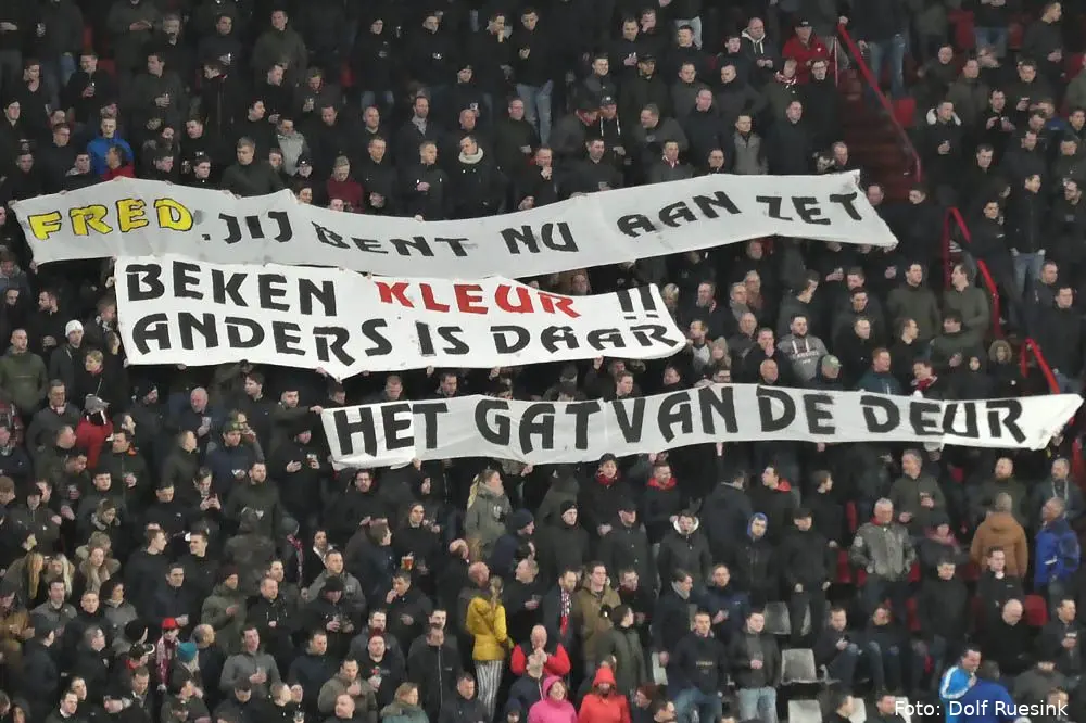 fred rutten spandoek gat van de deur