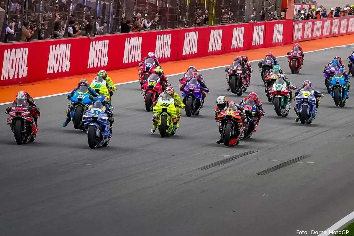Mondiale MotoGP, Valencia 2025: la griglia piloti schierata per la gara