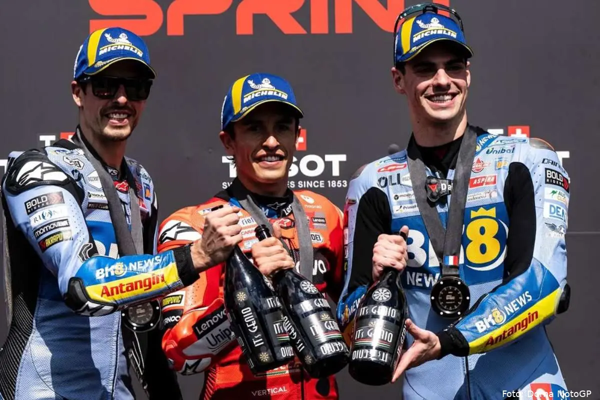 Fermin Aldeguer pilota MotoGP con i fratelli Marc e Alex Marquez