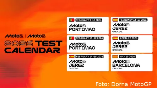 Moto2 Moto3 Test 2026