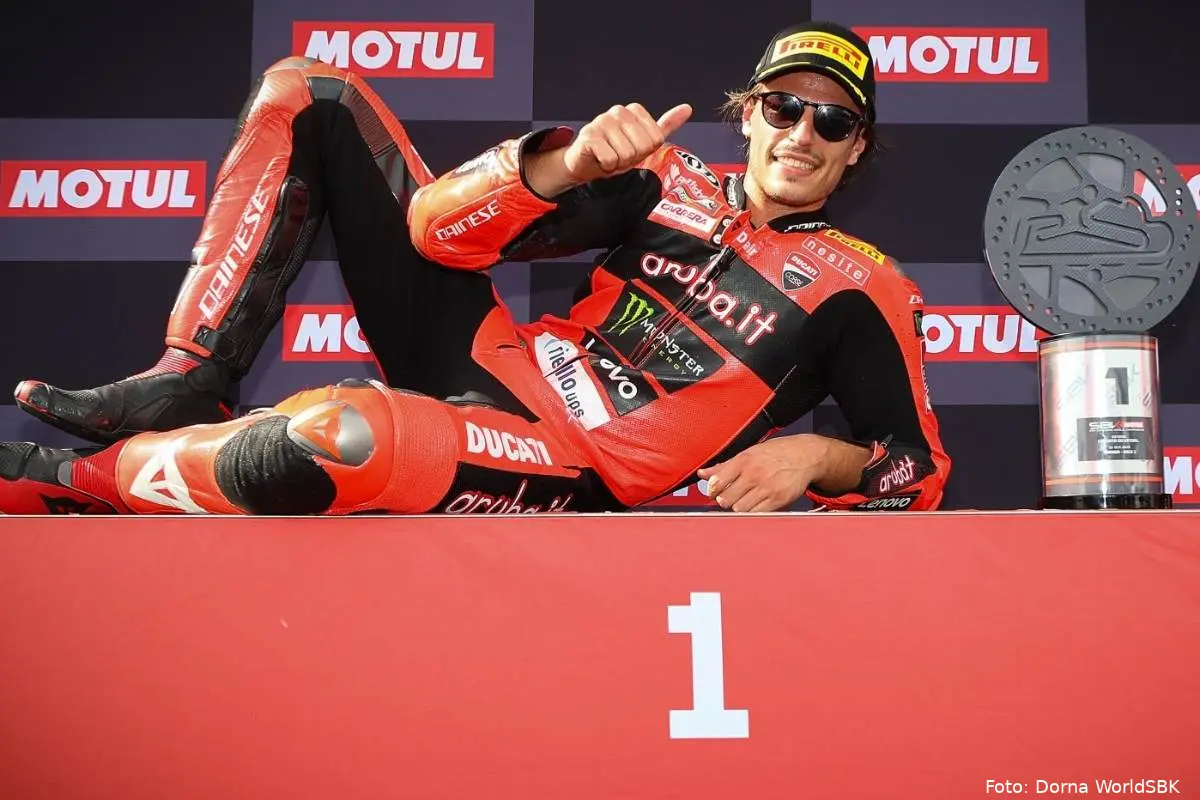 Nicolò Bulega pilota Ducati Superbike SBK