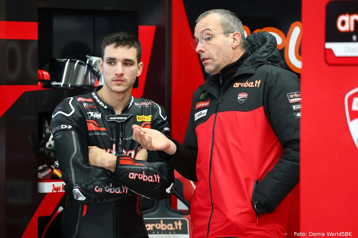 Iker Lecuona pilota Aruba Ducati Superbike SBK
