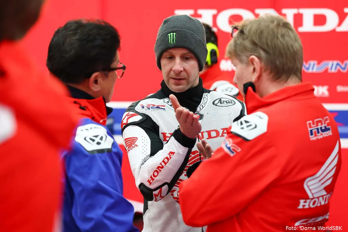 Jonathan Rea pilota tester Honda HRC Superbike WorldSBK