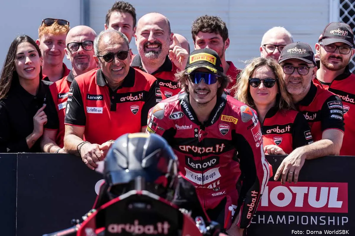 Nicolò Bulega pilota Ducati Superbike SBK a Phillip Island