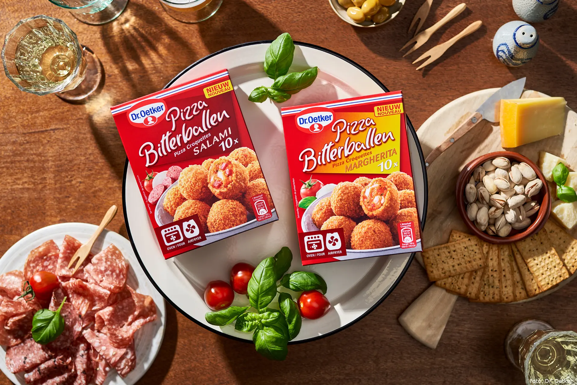 sfeervisual droetker pizza bitterballen product margherita salami