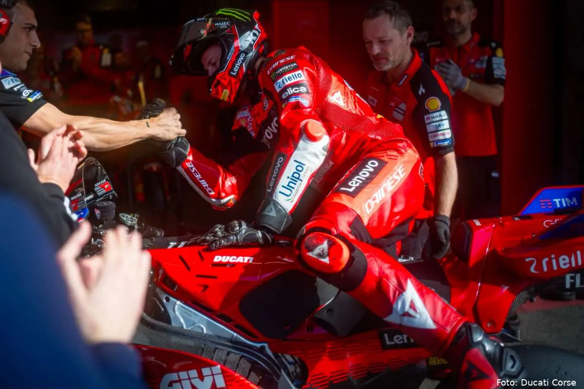 Nicolò Bulega pilota Ducati MotoGP a Portimao