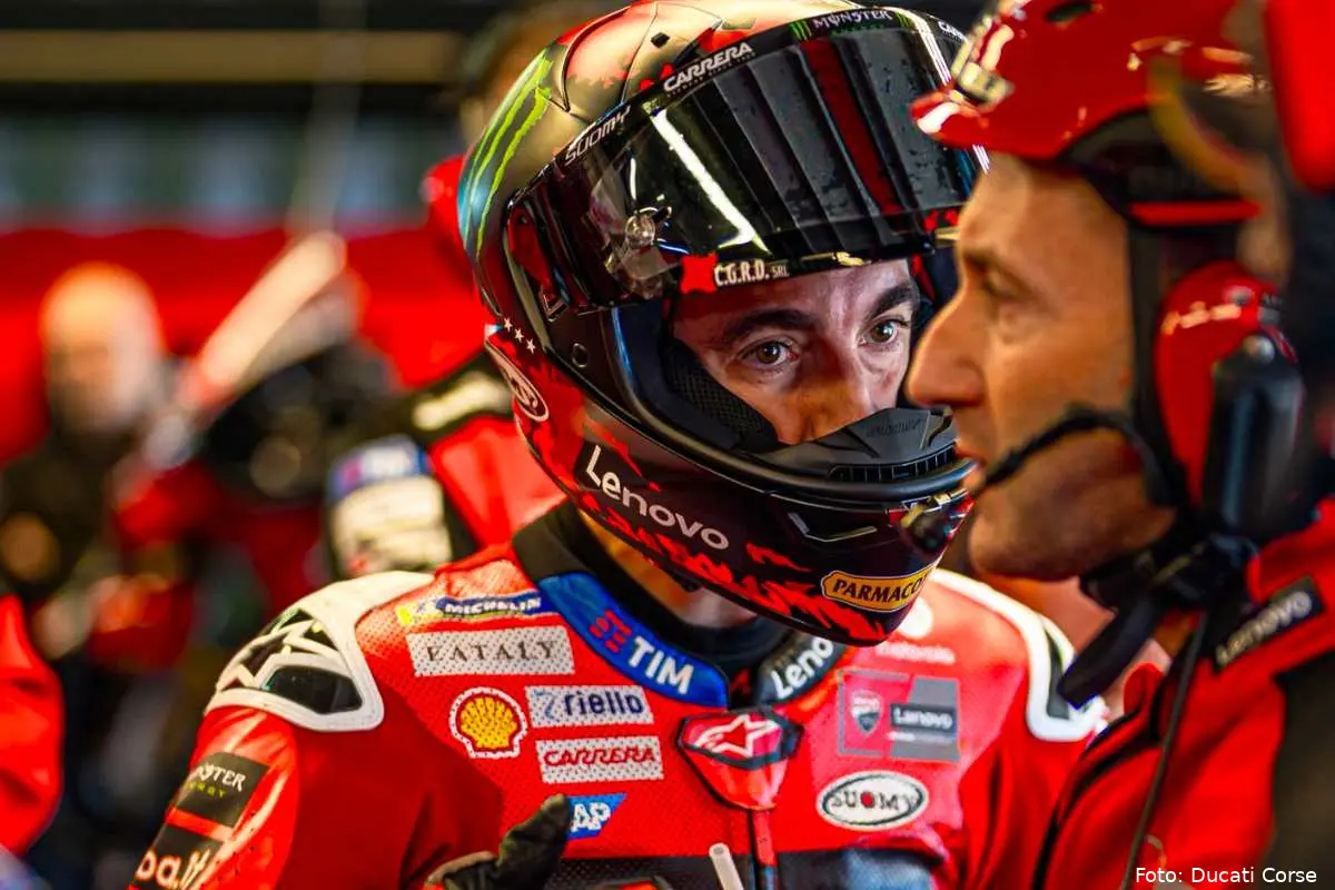 Pecco Bagnaia pilota Ducati MotoGP a Portimao