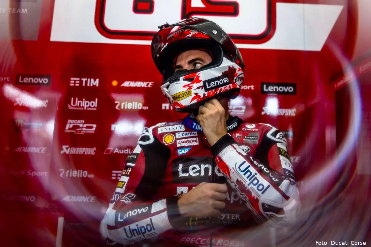 Pecco Bagnaia pilota Ducati MotoGP