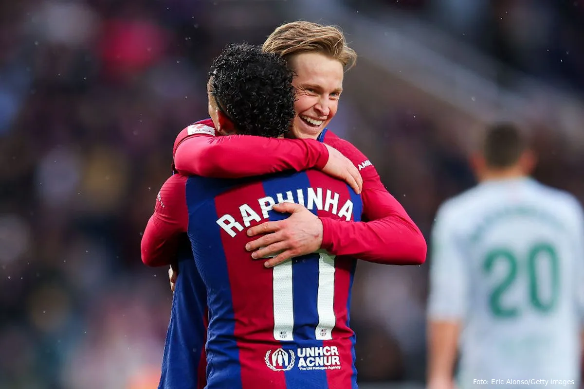 frenkie de jong raphinha