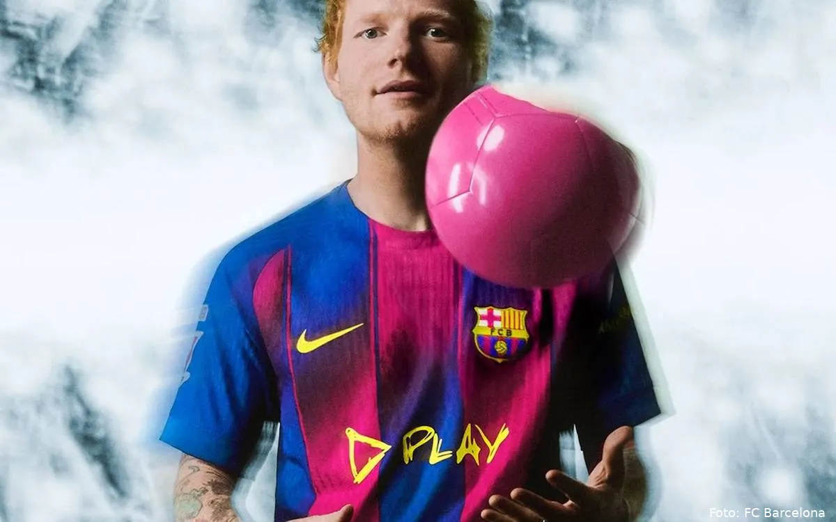 Ed Sheeran FC Barcelona