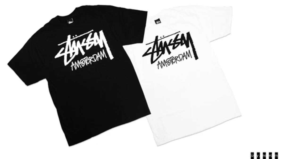 eric elms x precinct 5 x stussy amsterdam t shirts 1