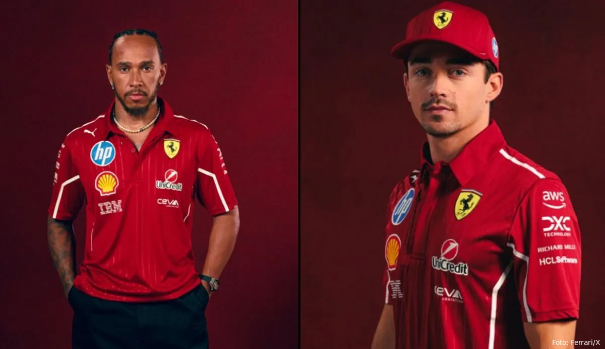 lewis hamilton og charles leclerc