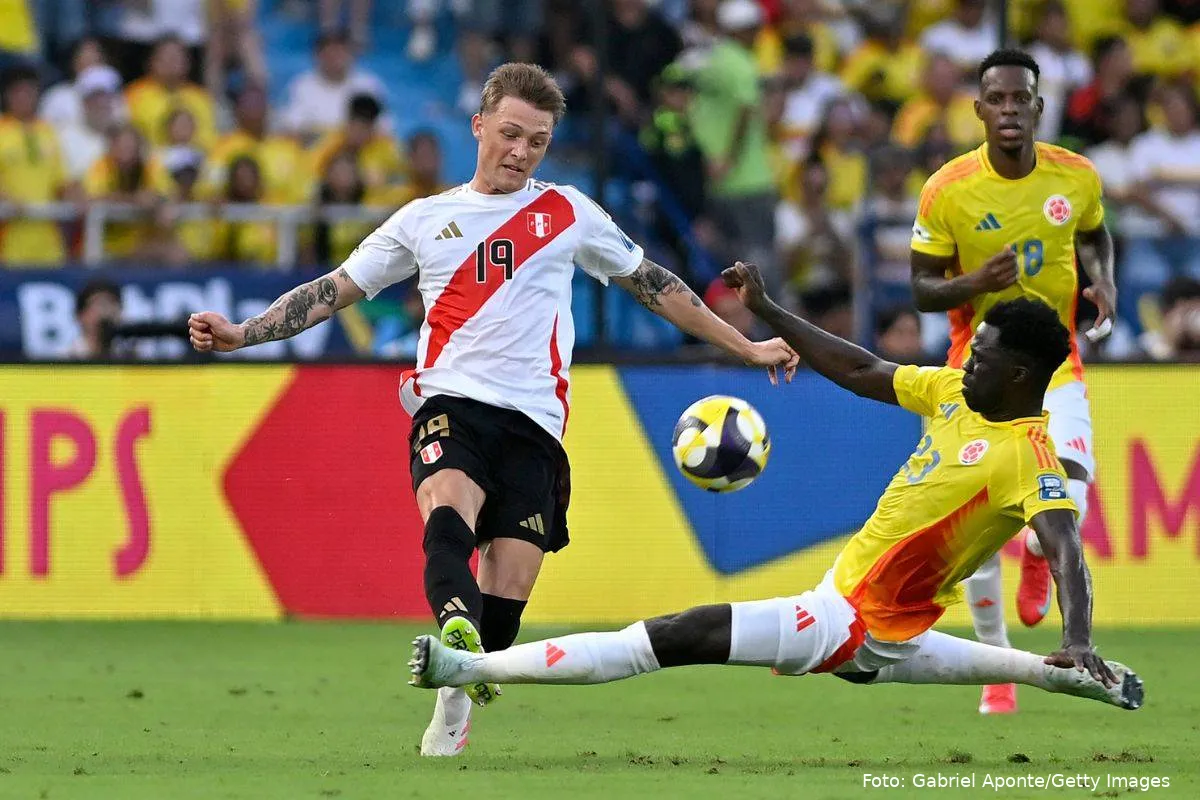 Oliver Sonne i kamp for Peru