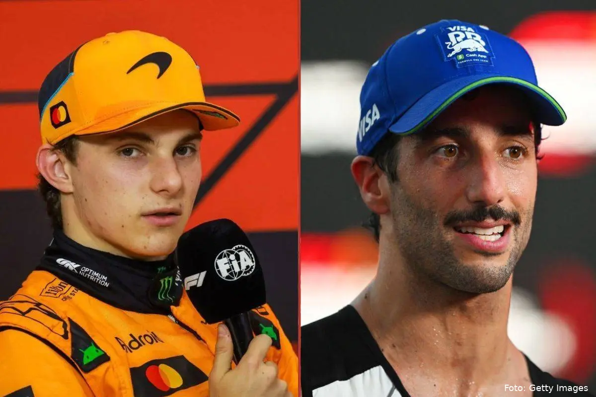 oscar piastri + daniel ricciardo