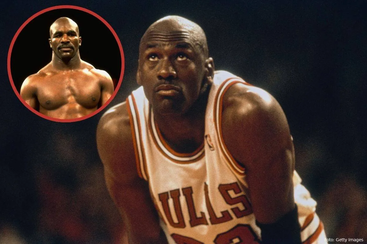 michael jordan evander holyfield