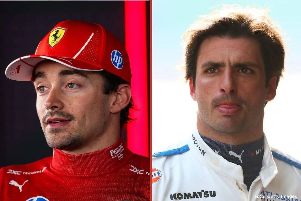 Charles leclerc + Carlos Sainz