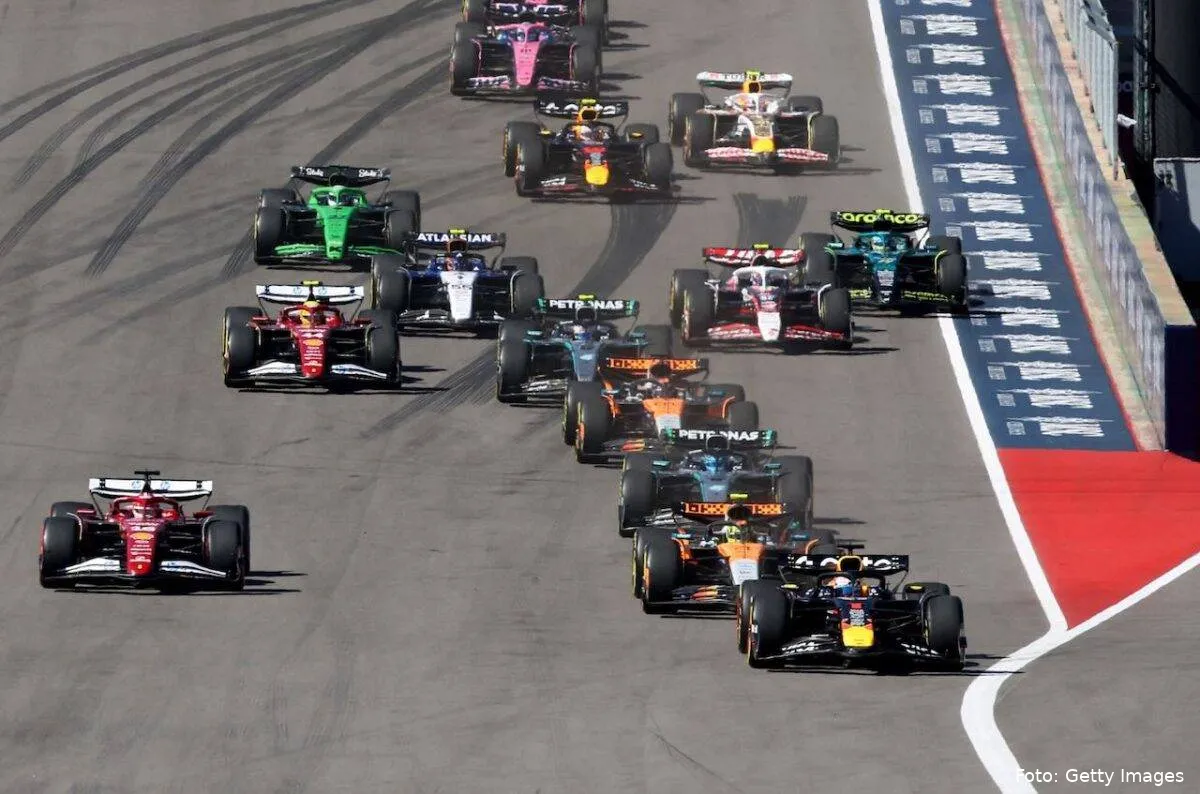 F1 start Austin USAs Grand Prix