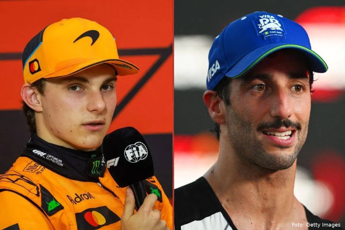 oscar piastri + daniel ricciardo