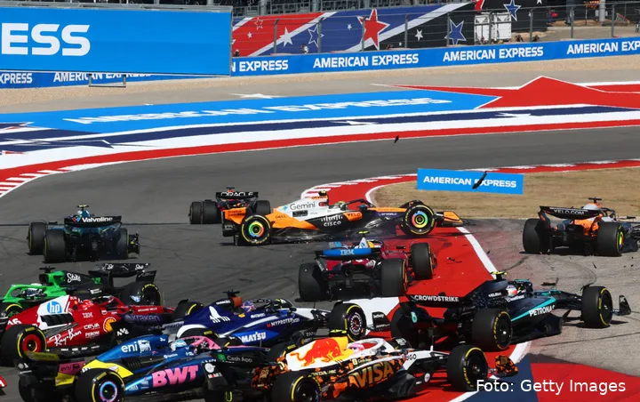 USAs grand prix mclaren uheld crash