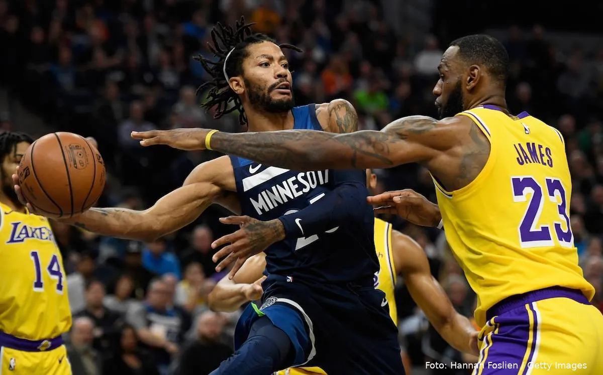 Derrick Rose Lebron James