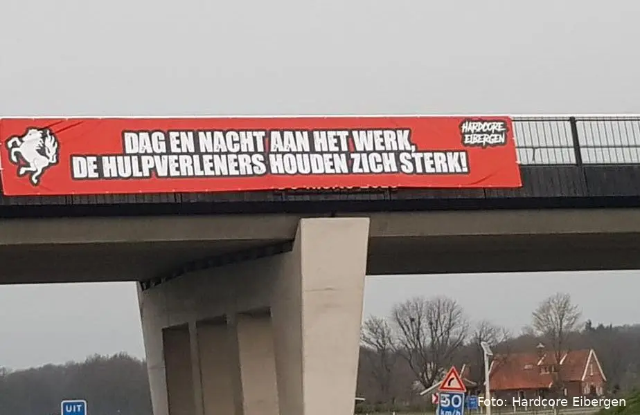 spandoek hulpverleners zorg hardcore eibergen coronavirus 2020