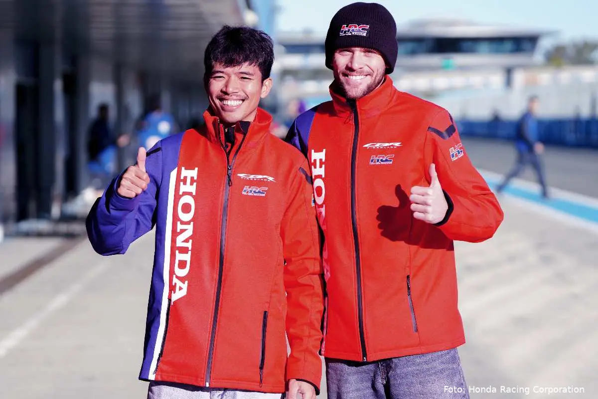 Jake Dixon e Somkiat Chantra piloti Honda HRC Superbike SBK