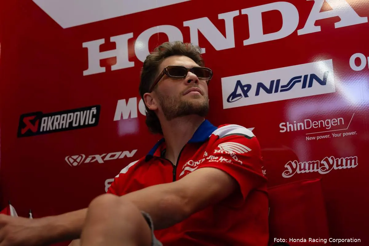 Jake Dixon pilota Honda HRC Superbike