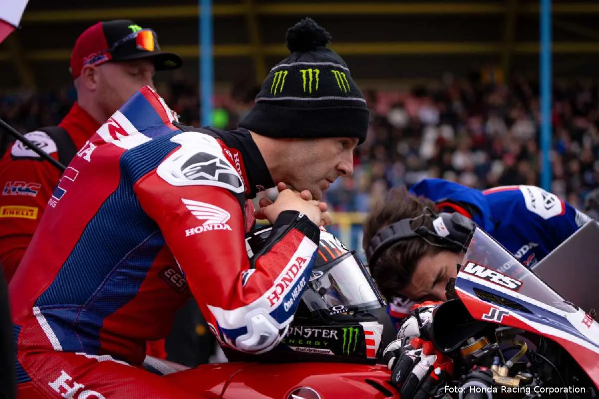 Jonathan Rea pilota Honda Superbike WorldSBK ad Assen