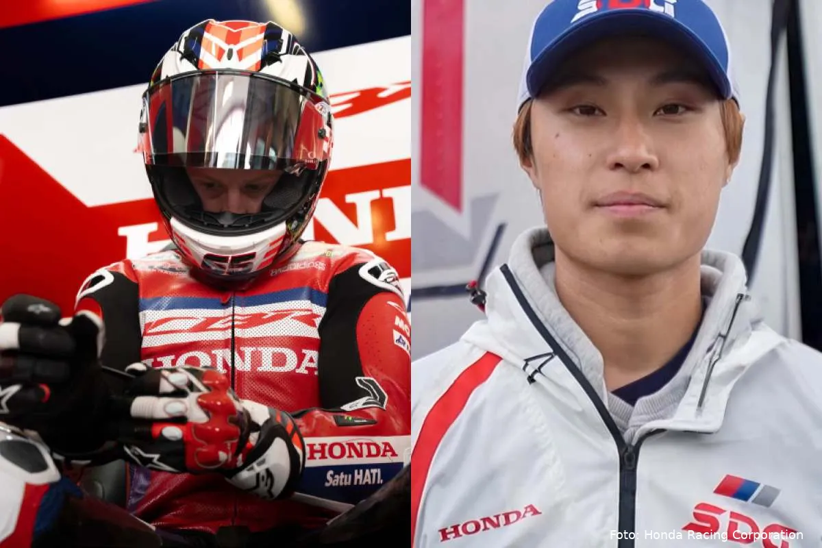 Jonathan Rea e Yuki Kunii piloti Honda HRC Superbike WorldSBK