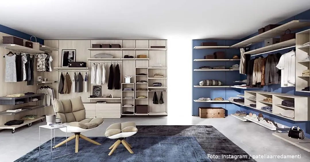 walk in garderobe