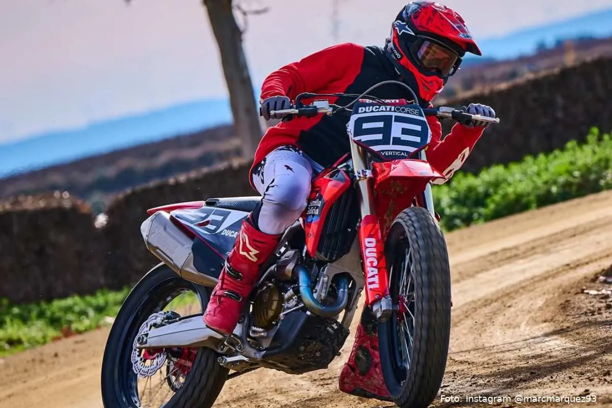 Marc Marquez pilota Ducati MotoGP