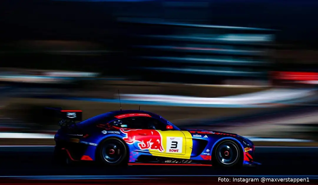 Max Verstappen guida la Mercedes alla 3 Ore di Portimao nel GT World Challenge